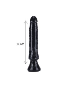 Get Real Dildo Anal pentru Incepatoare 15 cm Negru Membrul cu Textura Imbunatateste Stimularea 2