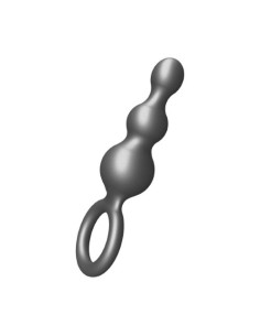 Toy Joy Intre Fese Umplutura Dop Anal cu 3 Bile din Silicon Metalic Se Simt Absolut Incredibil