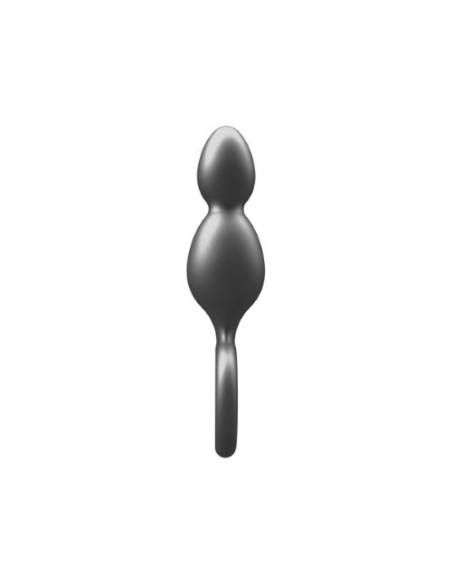 Toy Joy Intre Fese Dopul Dop Anal cu 2 Bile din Silicon Metalic Stimulare Anala la Nivelul Urmator